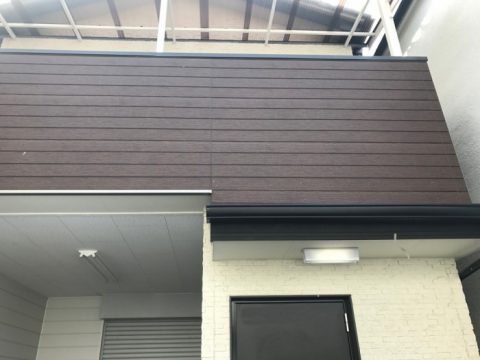 サイディング工事　施工事例